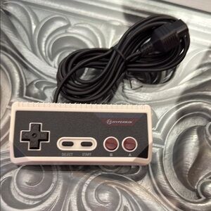 Hyperkin Cadet Premium Retro NES Gaming Controller - Black and Grey
